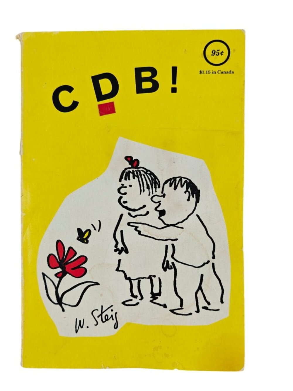 CDB! By William Steig 1968 Windmill Paperback Humor Illustrated Vintage